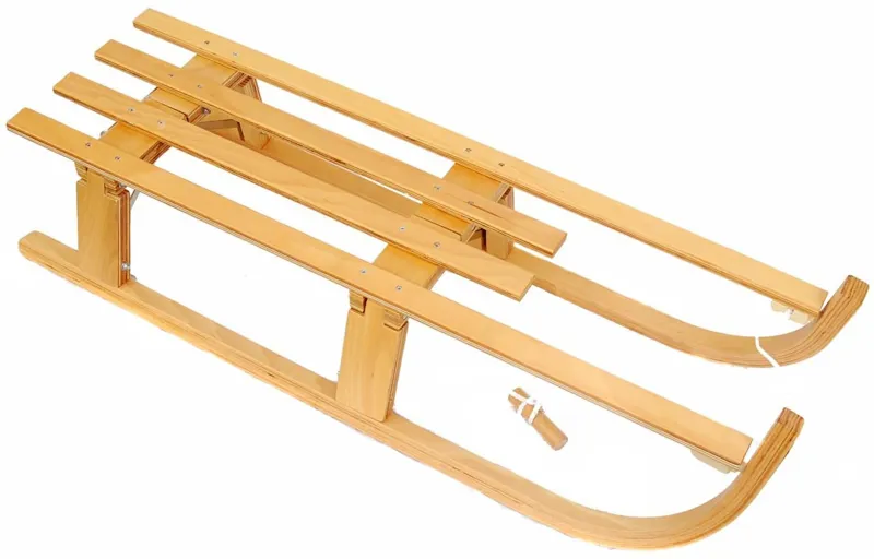 Coyote Folding Wooden Sledge 110cm